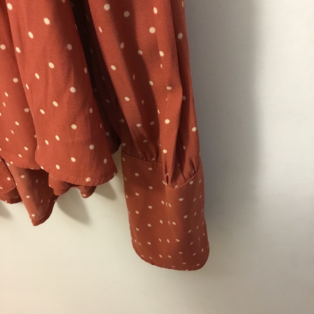 Free People Long Ruffle Sleeve - Picture 4 of 8